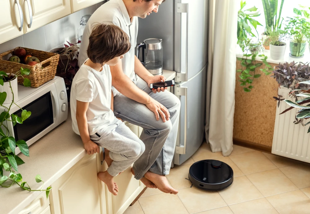 self cleaning robot mop and vacuum